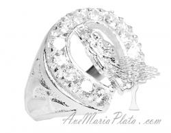 Anillo Plata De Hombre Con Perdrería - Store Plata