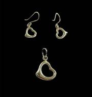 6150 - Set de corazon liso tiff