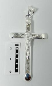 6328 - Cruz zir cristo 4.8 cm