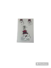 6797 - Set aretes y dije oso novideÑo