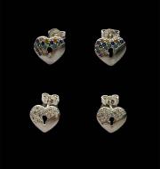 7482 - Arete corazcon llave zir